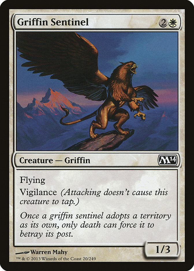 Griffin Sentinel [Magic 2014] | Card Merchant Takapuna