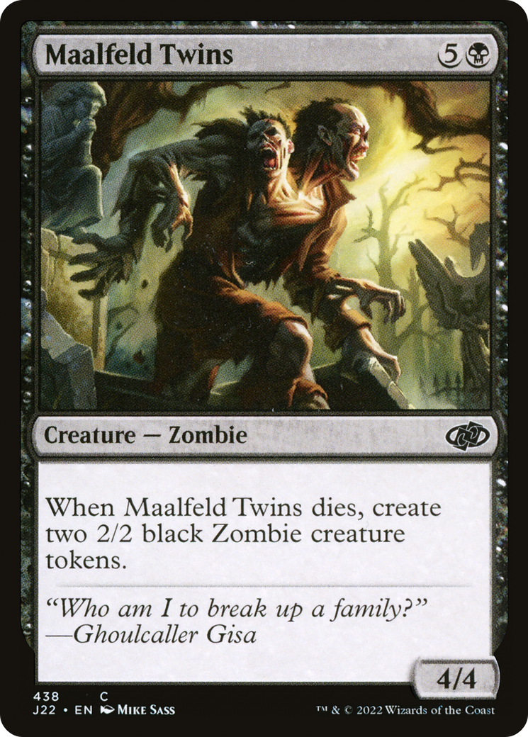 Maalfeld Twins [Jumpstart 2022] | Card Merchant Takapuna