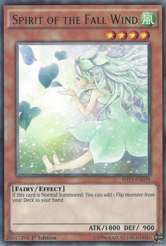 Spirit of the Fall Wind [SHVI-EN039] Rare | Card Merchant Takapuna