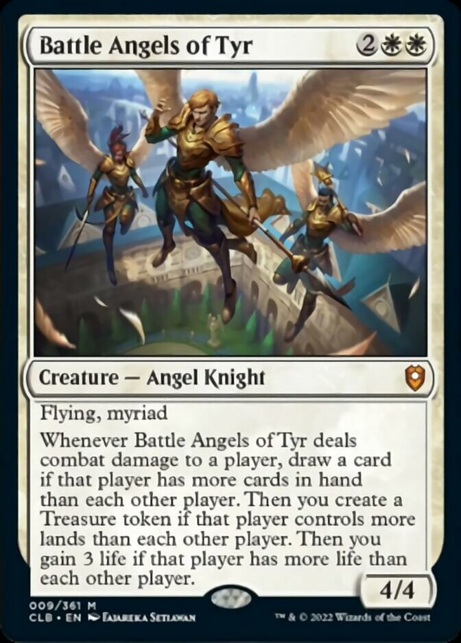 Battle Angels of Tyr [Commander Legends: Battle for Baldur's Gate] | Card Merchant Takapuna