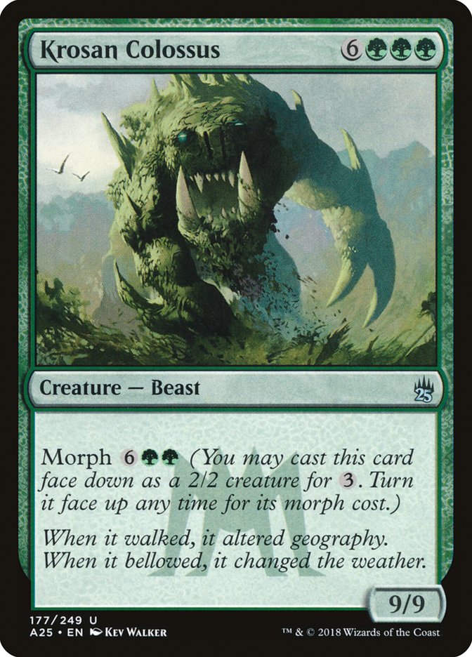 Krosan Colossus [Masters 25] | Card Merchant Takapuna