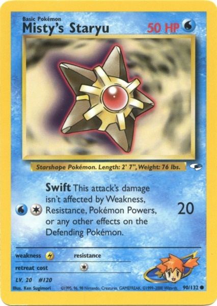 Misty's Staryu (90/132) [Gym Heroes Unlimited] | Card Merchant Takapuna