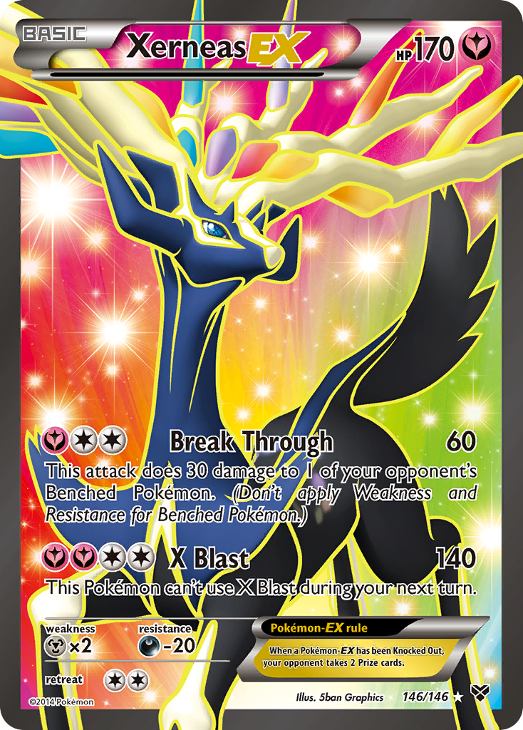 Xerneas EX (146/146) [XY: Base Set] | Card Merchant Takapuna