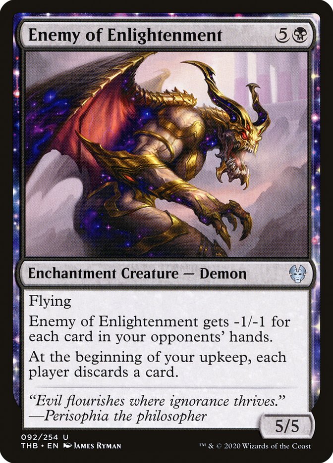 Enemy of Enlightenment [Theros Beyond Death] | Card Merchant Takapuna