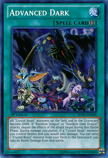 Advanced Dark [REDU-EN094] Secret Rare | Card Merchant Takapuna