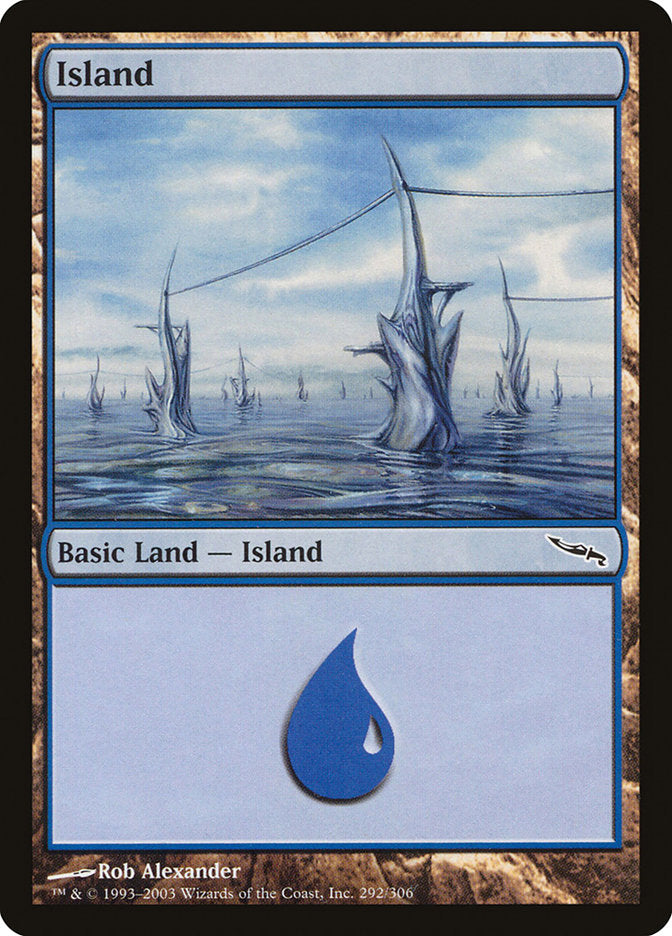 Island (292) [Mirrodin] | Card Merchant Takapuna