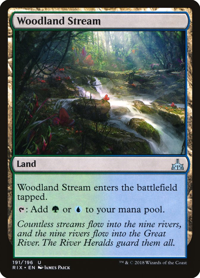 Woodland Stream [Rivals of Ixalan] | Card Merchant Takapuna