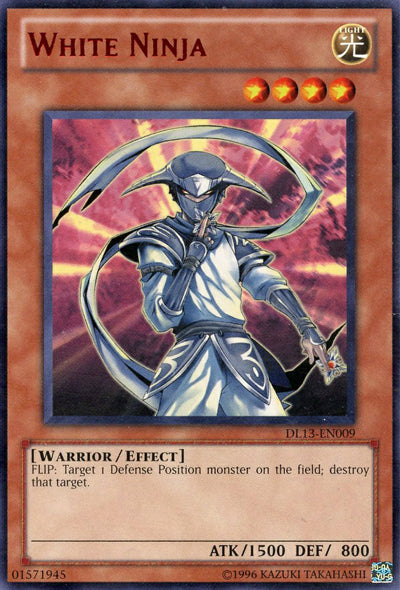 White Ninja (Red) [DL13-EN009] Rare | Card Merchant Takapuna