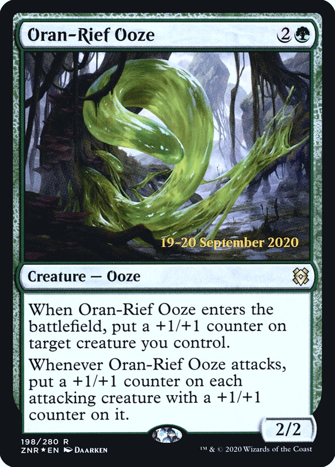 Oran-Rief Ooze [Zendikar Rising Prerelease Promos] | Card Merchant Takapuna