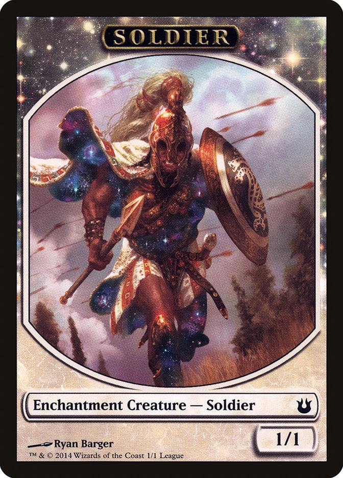 Soldier Token [League Tokens 2014] | Card Merchant Takapuna