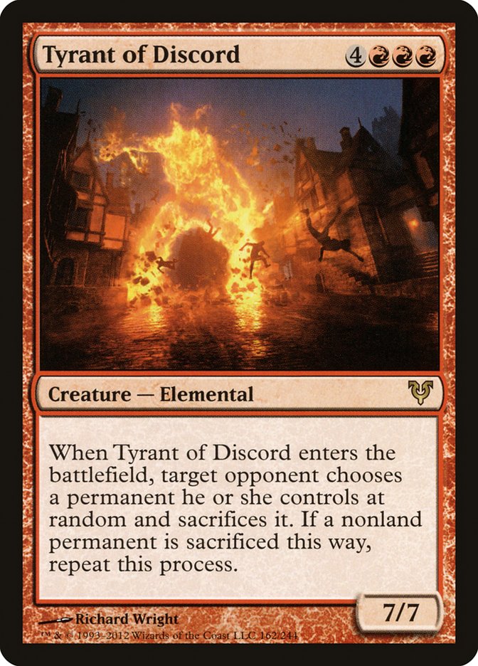 Tyrant of Discord [Avacyn Restored] | Card Merchant Takapuna