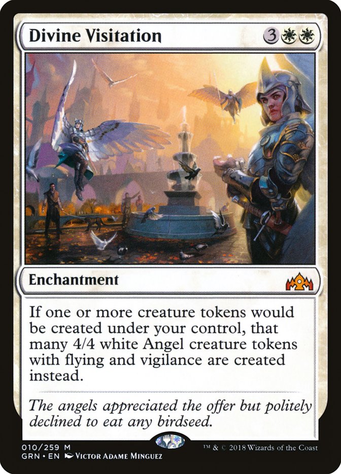 Divine Visitation [Guilds of Ravnica] | Card Merchant Takapuna