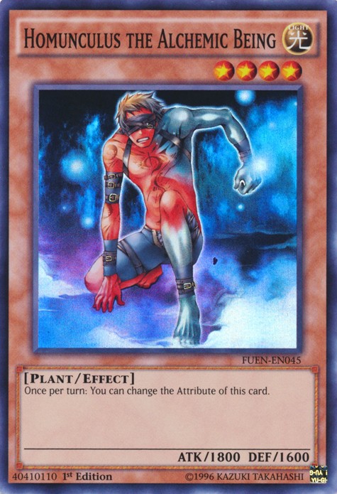 Homunculus the Alchemic Being [FUEN-EN045] Super Rare | Card Merchant Takapuna