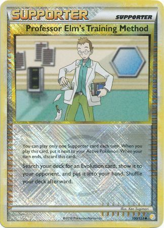 Professor Elm's Training Method (100/123) (League Promo) [HeartGold & SoulSilver: Base Set] | Card Merchant Takapuna