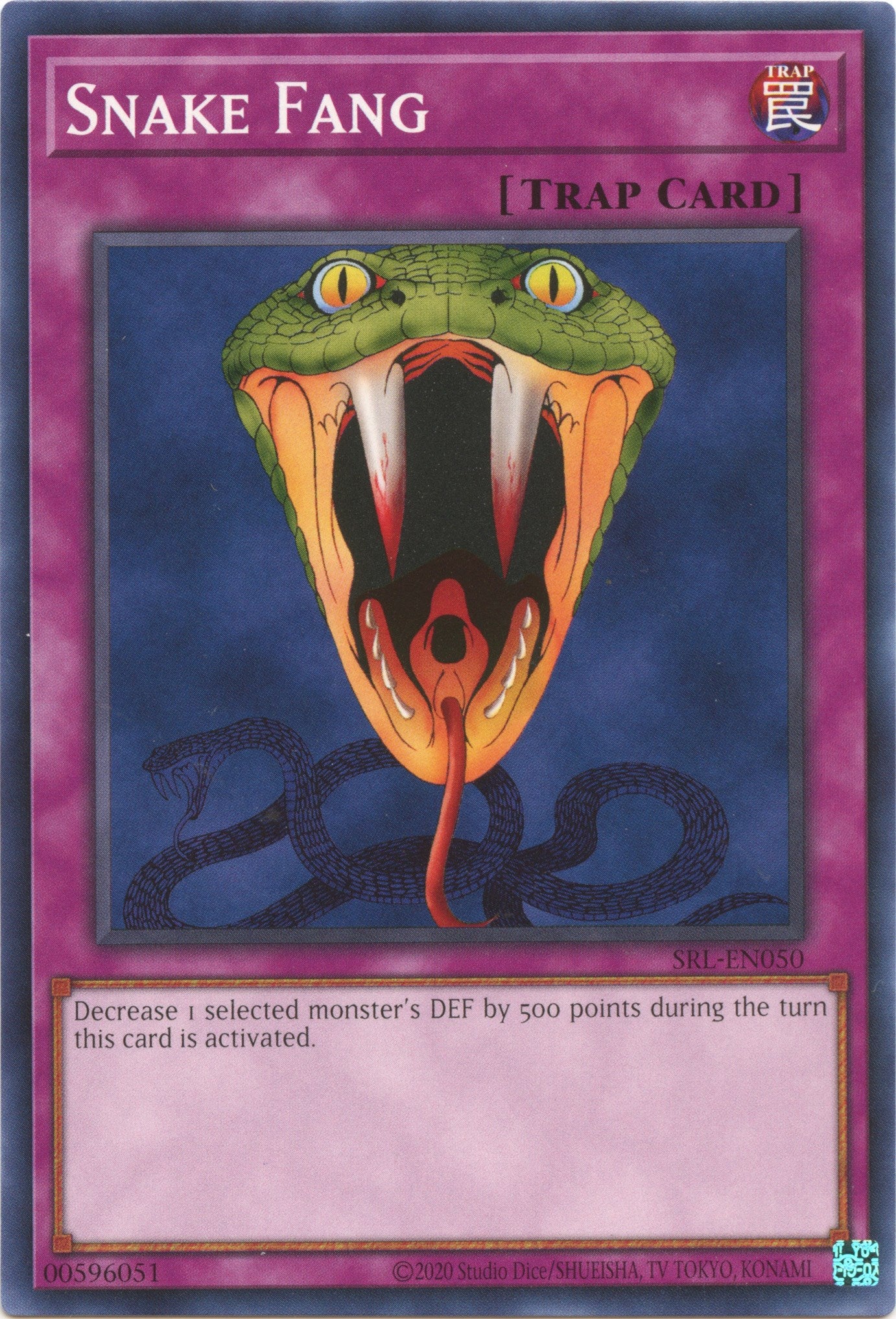 Snake Fang (25th Anniversary) [SRL-EN050] Common | Card Merchant Takapuna