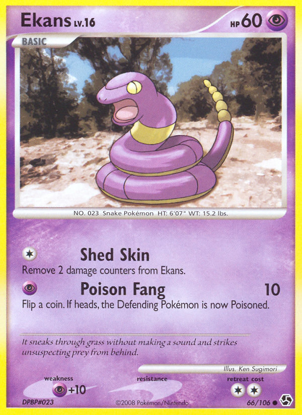 Ekans (66/106) [Diamond & Pearl: Great Encounters] | Card Merchant Takapuna