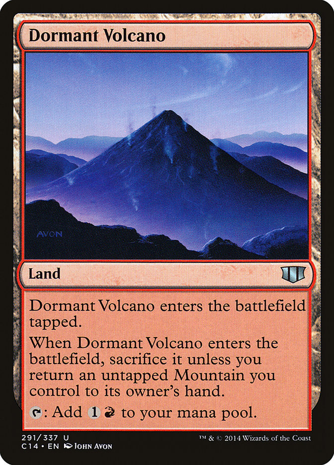 Dormant Volcano [Commander 2014] | Card Merchant Takapuna