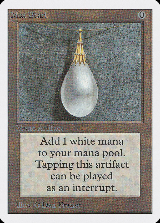 Mox Pearl [Unlimited Edition] | Card Merchant Takapuna