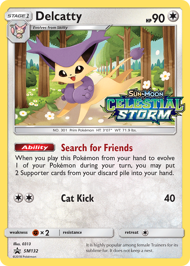 Delcatty (SM132) [Sun & Moon: Black Star Promos] | Card Merchant Takapuna