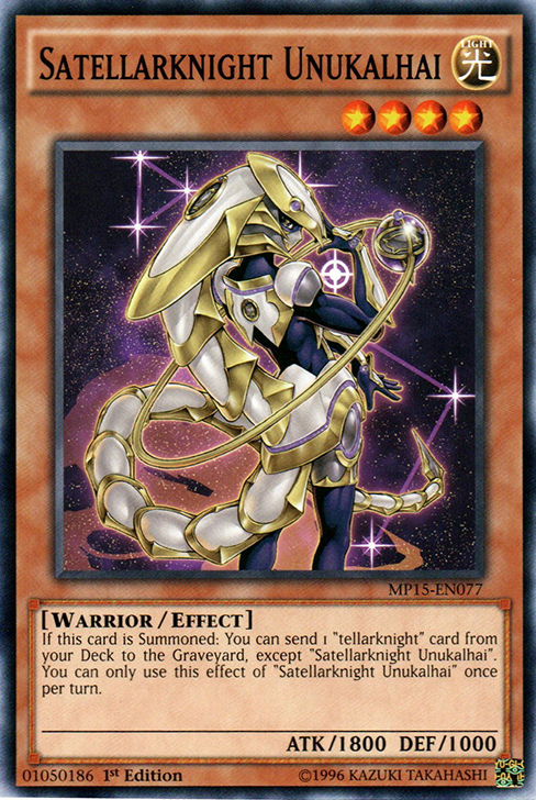 Satellarknight Unukalhai [MP15-EN077] Common | Card Merchant Takapuna