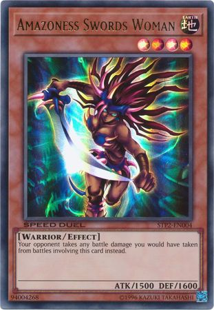 Amazoness Swords Woman [STP2-EN004] Ultra Rare | Card Merchant Takapuna