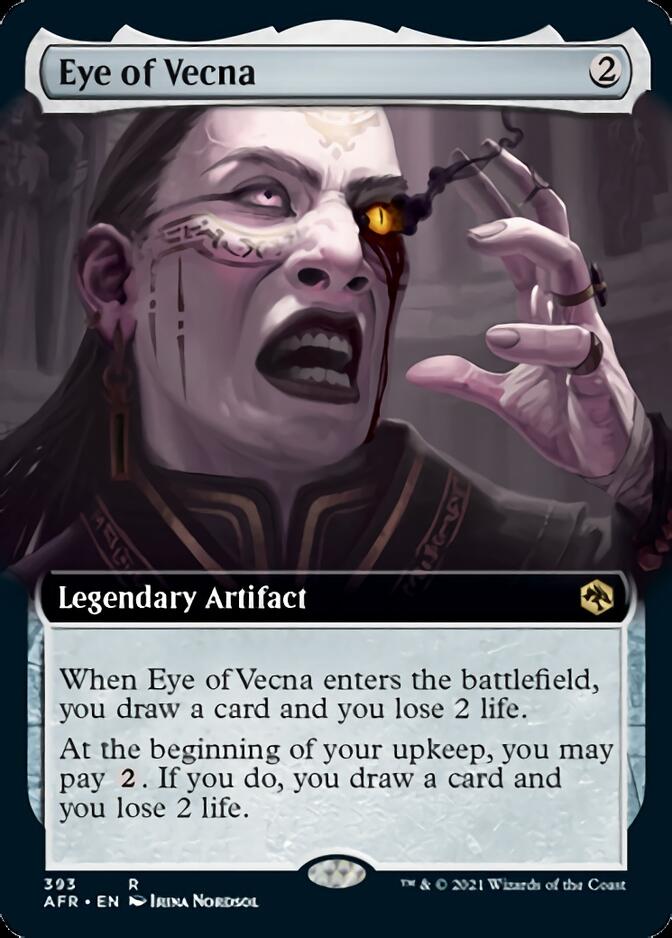 Eye of Vecna (Extended Art) [Dungeons & Dragons: Adventures in the Forgotten Realms] | Card Merchant Takapuna