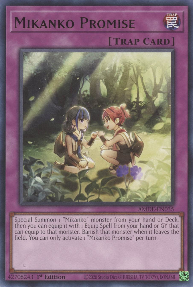 Mikanko Promise [AMDE-EN035] Rare | Card Merchant Takapuna