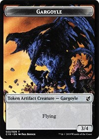 Gargoyle // Egg Double-Sided Token [Commander 2019 Tokens] | Card Merchant Takapuna