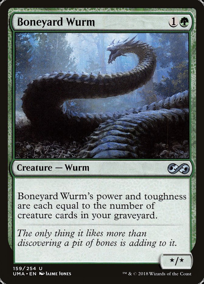 Boneyard Wurm [Ultimate Masters] | Card Merchant Takapuna