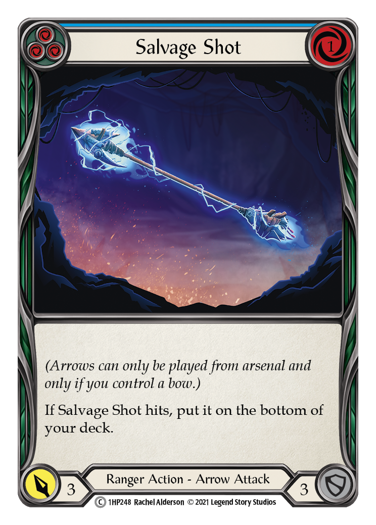 Salvage Shot (Blue) [1HP248] (History Pack 1) | Card Merchant Takapuna