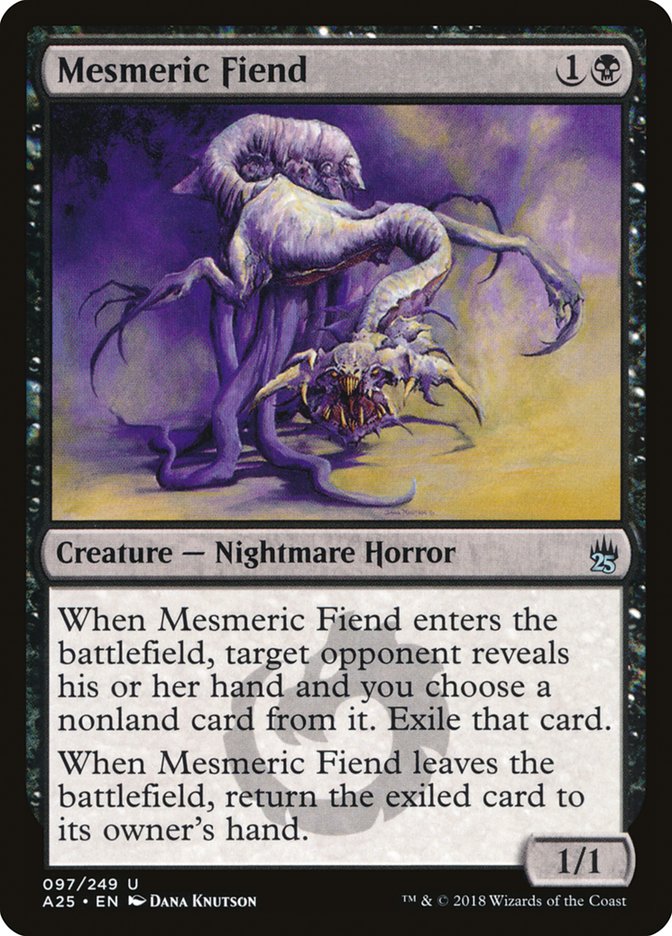 Mesmeric Fiend [Masters 25] | Card Merchant Takapuna