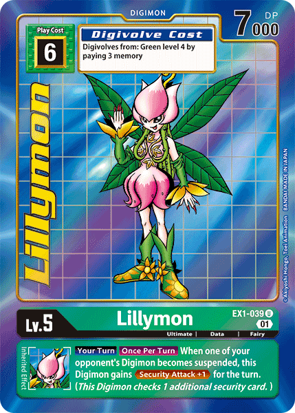 Lillymon [EX1-039] (Alternate Art) [Classic Collection] | Card Merchant Takapuna