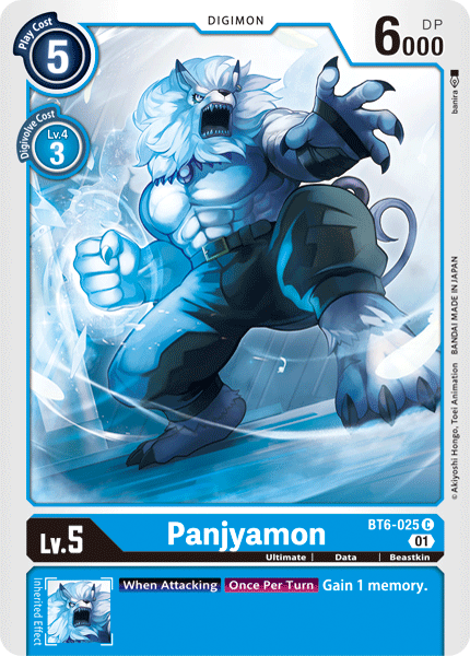 Panjyamon [BT6-025] [Double Diamond] | Card Merchant Takapuna