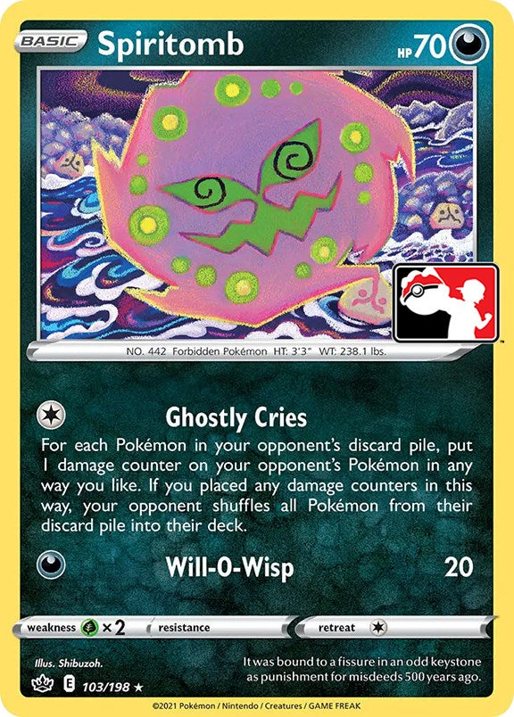 Spiritomb (103/198) [Prize Pack Series One] | Card Merchant Takapuna