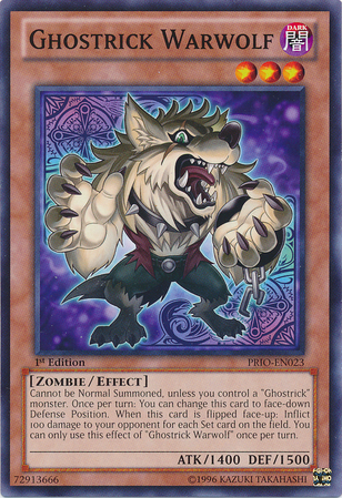 Ghostrick Warwolf [PRIO-EN023] Common | Card Merchant Takapuna