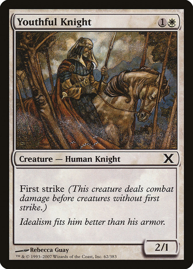 Youthful Knight [Tenth Edition] | Card Merchant Takapuna