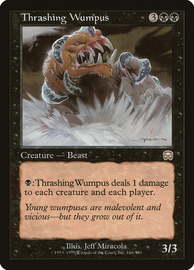 Thrashing Wumpus [Mercadian Masques] | Card Merchant Takapuna