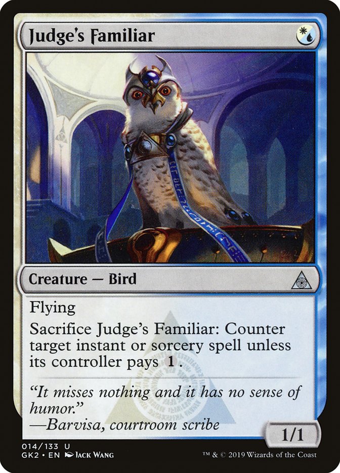 Judge's Familiar [Ravnica Allegiance Guild Kit] | Card Merchant Takapuna