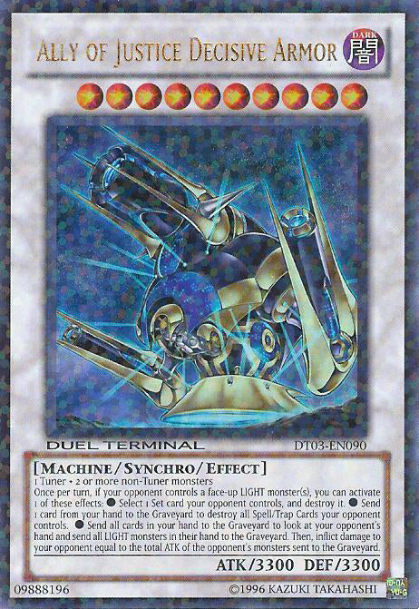 Ally of Justice Decisive Armor [DT03-EN090] Ultra Rare | Card Merchant Takapuna