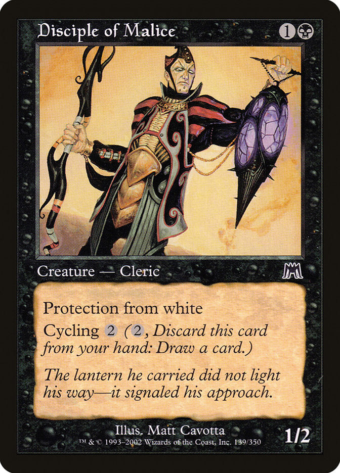 Disciple of Malice [Onslaught] | Card Merchant Takapuna