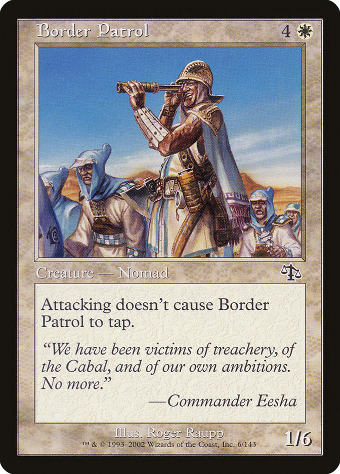 Border Patrol [Judgment] | Card Merchant Takapuna