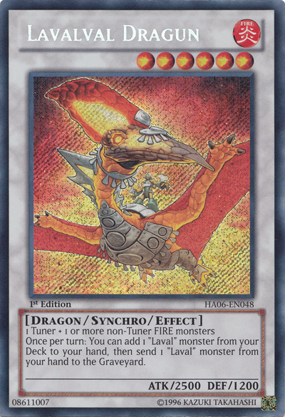 Lavalval Dragun [HA06-EN048] Secret Rare | Card Merchant Takapuna