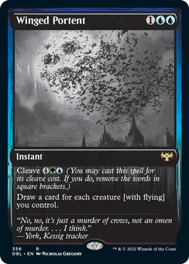 Winged Portent [Innistrad: Double Feature] | Card Merchant Takapuna