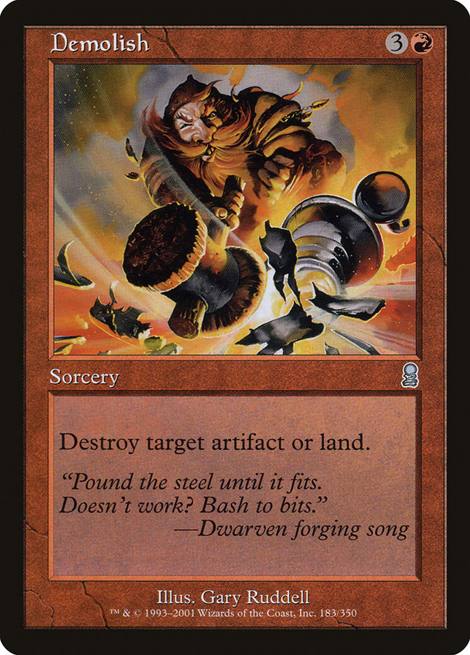 Demolish [Odyssey] | Card Merchant Takapuna