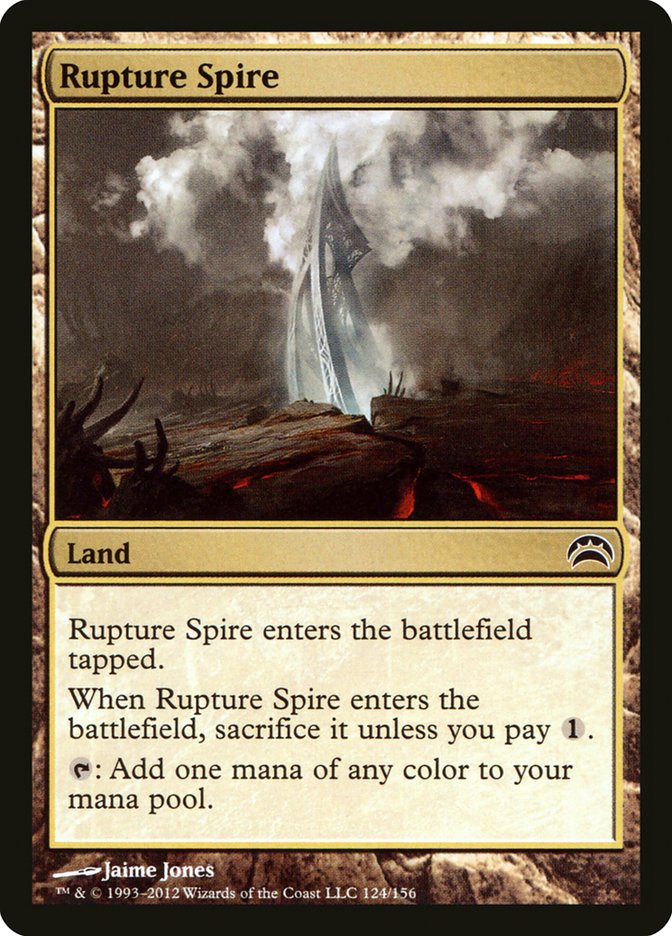 Rupture Spire [Planechase 2012] | Card Merchant Takapuna