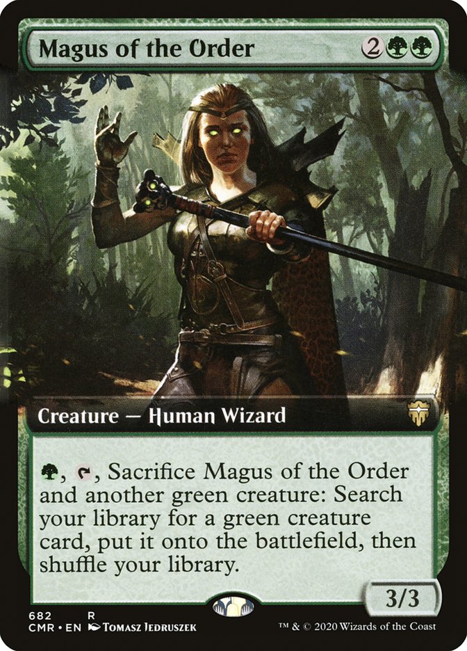 Magus of the Order (Extended Art) [Commander Legends] | Card Merchant Takapuna