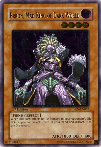 Brron, Mad King of Dark World [EEN-EN022] Ultimate Rare | Card Merchant Takapuna