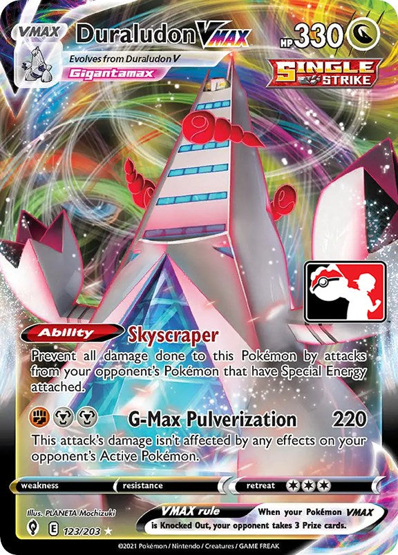 Duraludon VMAX (123/203) [Prize Pack Series One] | Card Merchant Takapuna