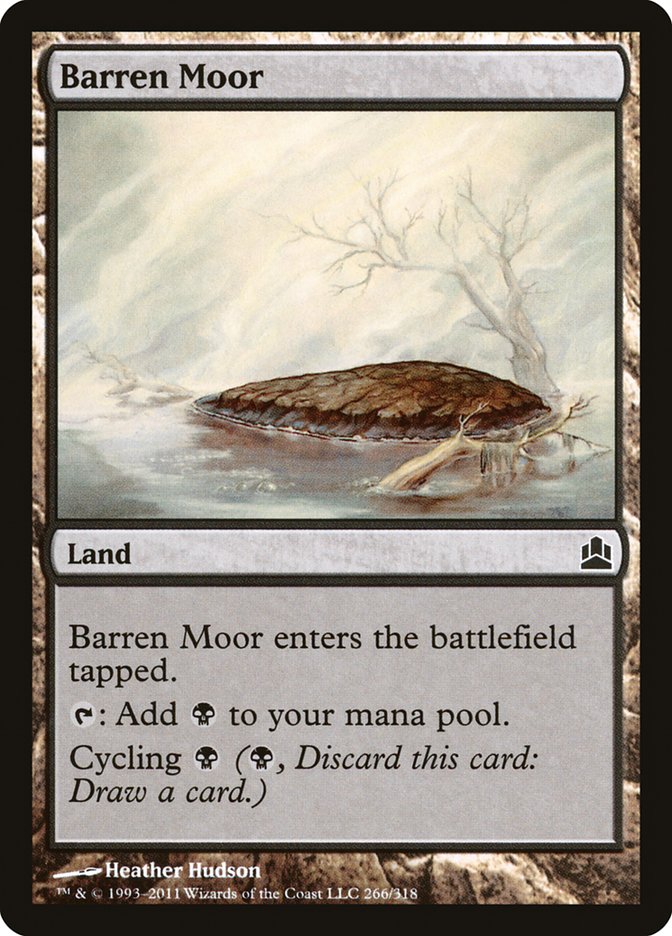 Barren Moor [Commander 2011] | Card Merchant Takapuna