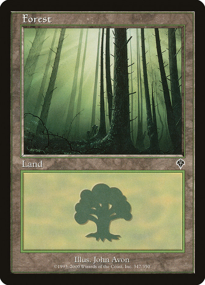 Forest (347) [Invasion] | Card Merchant Takapuna